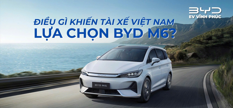 BYD M6 – Điều Gì Khiến Bác Tài Chạy Đường Dài Ưa Chuộng?