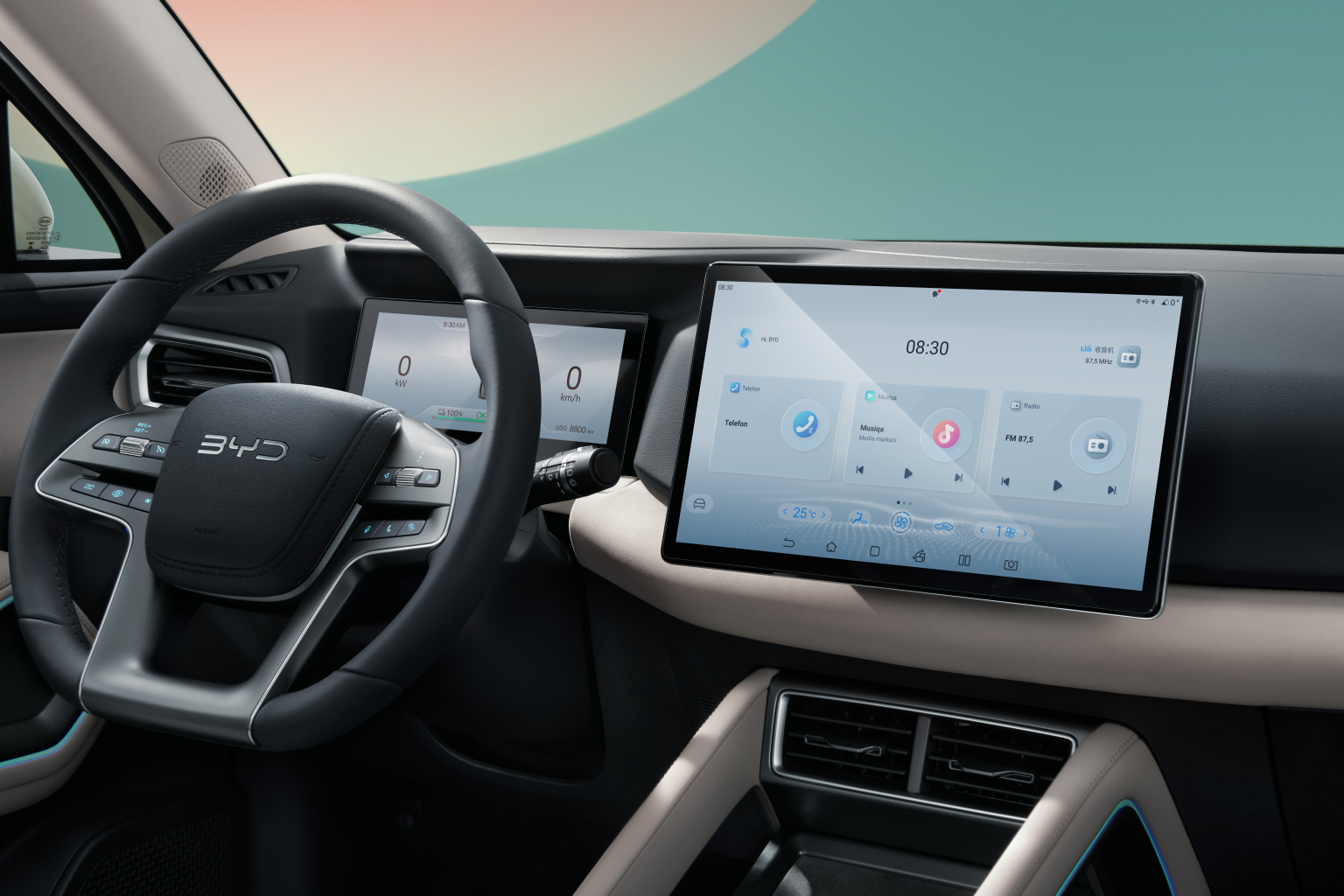 Màn hình thông minh xoay 90 độ